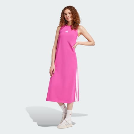 Essentials 3-Stripes Long Racerback Dress