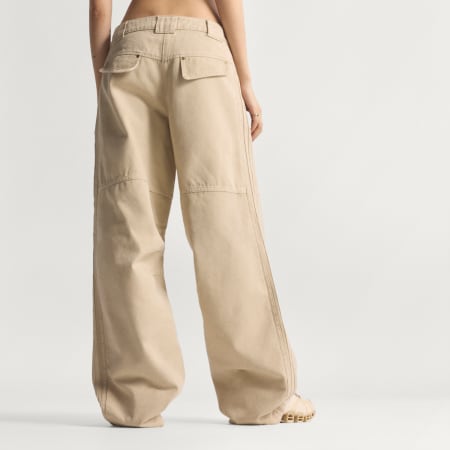 CANVAS LOOSE TROUSERS