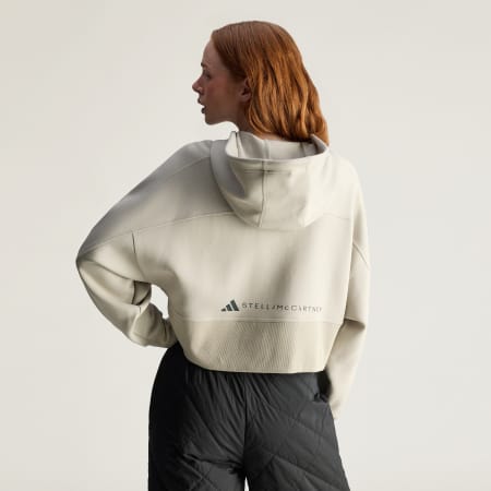 adidas by Stella McCartney Sportswear Cropped Hoodie