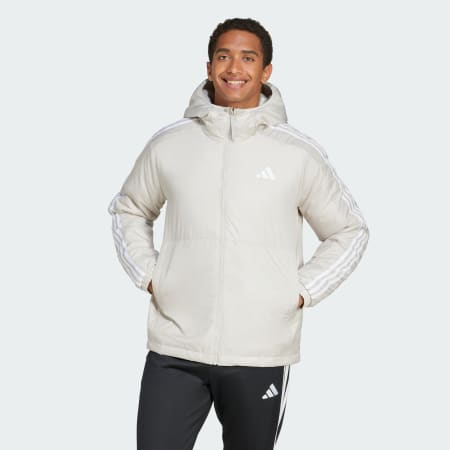 Essentials 3-Stripes Insulation Hooded Jacket