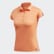 Club 3-Stripes Polo Shirt Amber Tint / Grey Six FK6988 Club 3-Stripes Polo Shirt Amber Tint / Grey Six FK6988
