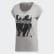 Polera Essentials Printed Medium Grey Heather / Black DU0636 Polera Essentials Printed Medium Grey Heather / Black DU0636