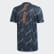 Camisola de Aquecimento do Real Madrid Real Blue / Black EJ5548 Camisola de Aquecimento do Real Madrid Real Blue / Black EJ5548