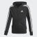 Veste à capuche Essentials 3-Stripes Black / White / White BP8622 Veste à capuche Essentials 3-Stripes Black / White / White BP8622