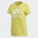 Camiseta Must Haves Badge of Sport Shock Yellow FQ3243 Camiseta Must Haves Badge of Sport Shock Yellow FQ3243