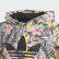 Sudadera con capucha Culture Clash Black / Multicolor / Glory Pink FM6714 Sudadera con capucha Culture Clash Black / Multicolor / Glory Pink FM6714