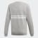Felpa Outline Crew Medium Grey Heather / White ED7856 Felpa Outline Crew Medium Grey Heather / White ED7856
