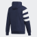 Felpa con cappuccio French Handball Federation Collegiate Navy / White DY2011 Felpa con cappuccio French Handball Federation Collegiate Navy / White DY2011