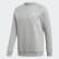 Trefoil Essentials Crewneck Sweatshirt Medium Grey Heather DV1642 Trefoil Essentials Crewneck Sweatshirt Medium Grey Heather DV1642