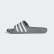 Aqua Adilette Grey Three / Cloud White / Grey Three F35538 Aqua Adilette Grey Three / Cloud White / Grey Three F35538