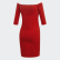 Off-the-Shoulder Kleid Scarlet ED7522 Off-the-Shoulder Kleid Scarlet ED7522