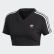 CAMISETA CROPPED Black DV2622 CAMISETA CROPPED Black DV2622