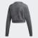 W XPR CRO SWEAT Dark Grey Heather / White EI5490 W XPR CRO SWEAT Dark Grey Heather / White EI5490