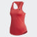 Polera sin mangas para correr Own the Run 3 Tiras PB Glory Red FQ2461 Polera sin mangas para correr Own the Run 3 Tiras PB Glory Red FQ2461