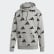 Sweat-shirt à capuche adidas Athletics Pack Allover Medium Grey Heather / Black EB7609 Sweat-shirt à capuche adidas Athletics Pack Allover Medium Grey Heather / Black EB7609