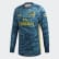 Arsenal Home Goalkeeper Jersey Utility Green / Eqt Yellow EH5660 Arsenal Home Goalkeeper Jersey Utility Green / Eqt Yellow EH5660