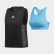Polera sin mangas Escouade Black / Shock Cyan DP0262 Polera sin mangas Escouade Black / Shock Cyan DP0262