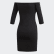 Robe Off-the-Shoulder Black ED7521 Robe Off-the-Shoulder Black ED7521