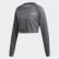 W XPR CRO SWEAT Dark Grey Heather / White EI5490 W XPR CRO SWEAT Dark Grey Heather / White EI5490