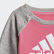 French Terry joggingdragt Semi Solar Pink / Medium Grey Heather / White DV1288 French Terry joggingdragt Semi Solar Pink / Medium Grey Heather / White DV1288