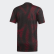 Manchester United Home Pre-Match Jersey Black / Real Red DP2285 Manchester United Home Pre-Match Jersey Black / Real Red DP2285