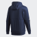 Silver Foil Print Outline Hoodie Night Indigo FM3890 Silver Foil Print Outline Hoodie Night Indigo FM3890