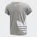 Ensemble Big Trefoil Shorts Tee Medium Grey Heather / White FT8810 Ensemble Big Trefoil Shorts Tee Medium Grey Heather / White FT8810