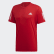 3-Streifen Club T-Shirt Scarlet EJ7042 3-Streifen Club T-Shirt Scarlet EJ7042