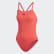 Costume da bagno 3-Stripes Shock Red / Active Maroon DY5884 Costume da bagno 3-Stripes Shock Red / Active Maroon DY5884