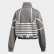 Large Logo Originals Jacke Charcoal Solid Grey / White FS7219 Large Logo Originals Jacke Charcoal Solid Grey / White FS7219