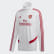 Arsenal Warm Top White / Scarlet EJ6285 Arsenal Warm Top White / Scarlet EJ6285