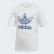Camiseta Trefoil Marmorizada White / Multicolor DV2342 Camiseta Trefoil Marmorizada White / Multicolor DV2342