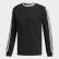 Trefoil Rib Tee Black / White FM1506 Trefoil Rib Tee Black / White FM1506