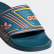 Adilette Slides Active Teal / Tech Ink / Semi Coral EE6179 Adilette Slides Active Teal / Tech Ink / Semi Coral EE6179