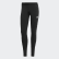 Calça Legging Asymmetrical 3-Stripes Black / White DX7969 Calça Legging Asymmetrical 3-Stripes Black / White DX7969
