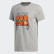 Lil Stripe Rep the Fam T-Shirt Medium Grey Heather FM4970 Lil Stripe Rep the Fam T-Shirt Medium Grey Heather FM4970