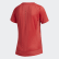 25/7 Rise Up N Run Parley Tee Glory Red FL5966 25/7 Rise Up N Run Parley Tee Glory Red FL5966