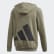 adidas Athletics Pack Fleece Hoodie Legacy Green / Yellow Tint / Black FM0201 adidas Athletics Pack Fleece Hoodie Legacy Green / Yellow Tint / Black FM0201