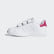 Chaussure Stan Smith Cloud White / Cloud White / Bold Pink BZ0523 Chaussure Stan Smith Cloud White / Cloud White / Bold Pink BZ0523