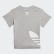 Conjunto camiseta y pantalón corto Big Trefoil Medium Grey Heather / White FT8798 Conjunto camiseta y pantalón corto Big Trefoil Medium Grey Heather / White FT8798