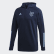 New York City FC 3-Stripes Travel Jacket Collegiate Navy / Bahia Light Blue FI1438 New York City FC 3-Stripes Travel Jacket Collegiate Navy / Bahia Light Blue FI1438