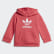 Trefoil Hoodie Set Real Pink / White FR3831 Trefoil Hoodie Set Real Pink / White FR3831