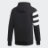 Casaco com Capuz All Blacks Black / White DN5980 Casaco com Capuz All Blacks Black / White DN5980