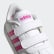 Sapatos VL Court 2.0 Cloud White / Shock Pink / Cloud White EG3890 Sapatos VL Court 2.0 Cloud White / Shock Pink / Cloud White EG3890