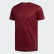 25/7 Rise Up N Run Parley Tee Collegiate Burgundy EI6323 25/7 Rise Up N Run Parley Tee Collegiate Burgundy EI6323