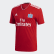Hamburger SV udebanetrøje Scarlet / White CF5442 Hamburger SV udebanetrøje Scarlet / White CF5442