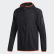 Campera Rompevientos con Capucha Own the Run Black / Active Orange DQ2518 Campera Rompevientos con Capucha Own the Run Black / Active Orange DQ2518