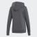 Buzo con capucha Essentials Linear Pullover Dark Grey Heather / Semi Coral EI0670 Buzo con capucha Essentials Linear Pullover Dark Grey Heather / Semi Coral EI0670