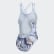 Traje de Baño Parley Fitness Glow Blue / Semi Coral EH6273 Traje de Baño Parley Fitness Glow Blue / Semi Coral EH6273