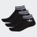 Trefoil Ankle Socks 3 Pairs Black / White EE1151 Trefoil Ankle Socks 3 Pairs Black / White EE1151